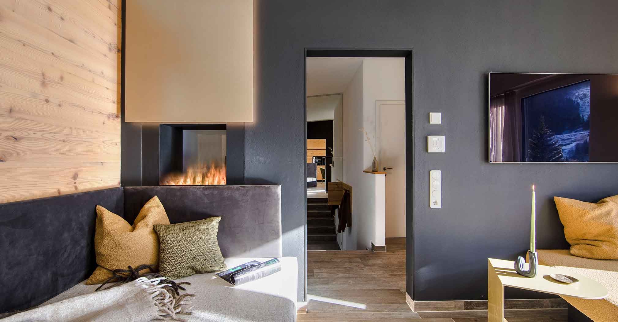 EAGLE Suite: Lounge mit Kamin